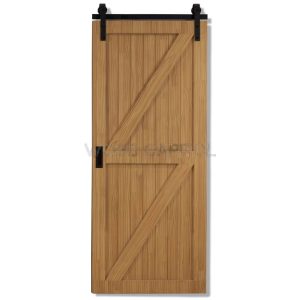 Solid Pine Wood Barn Door in Standard color