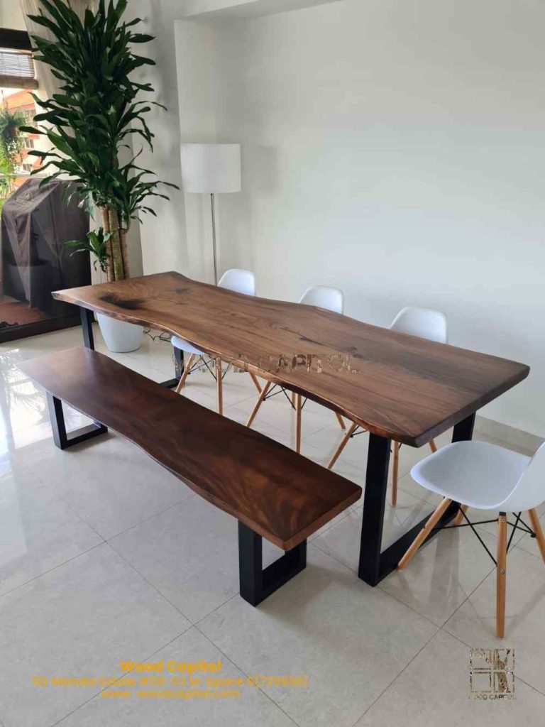 Black Walnut Wooden Table Black Walnut Wooden Table