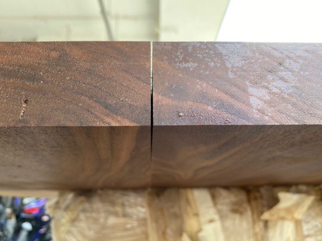 Book matched Black Walnut Slab Book matched Black Walnut Slab