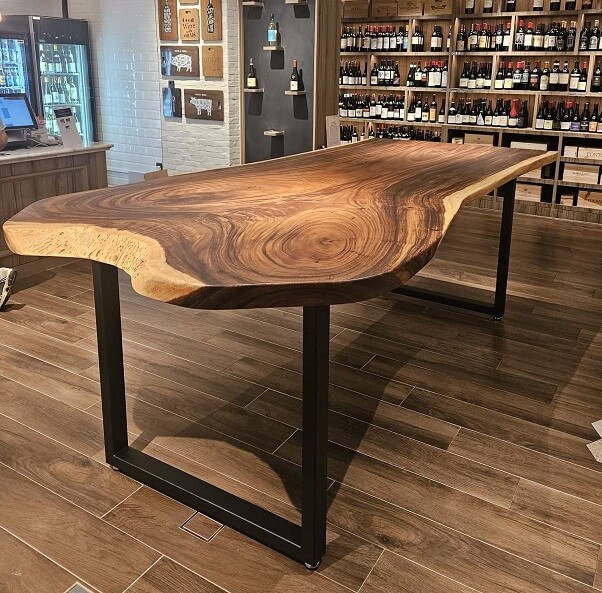 Suar Wood Bar Table