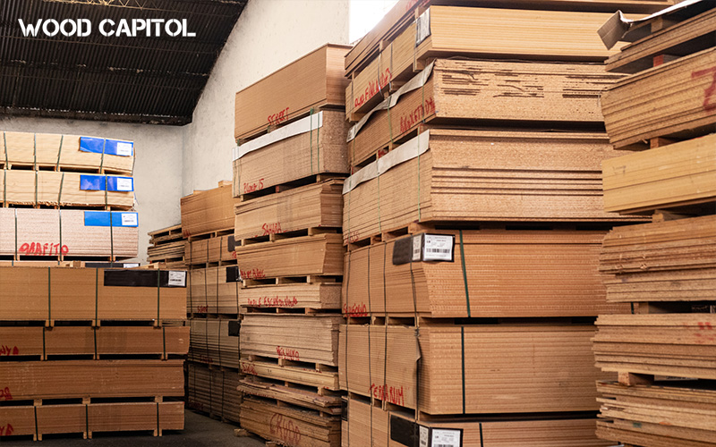 Warehouse of wood furnishing parts Warehouse of wood furnishing parts