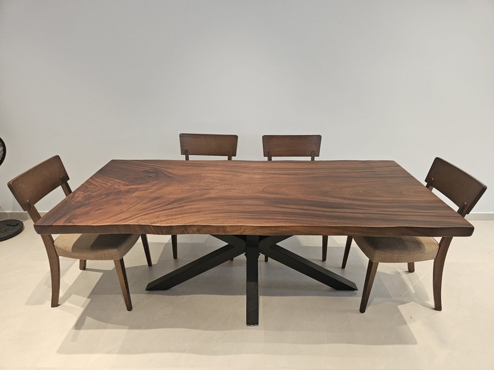 Wooden Dining Table - Solid Wood