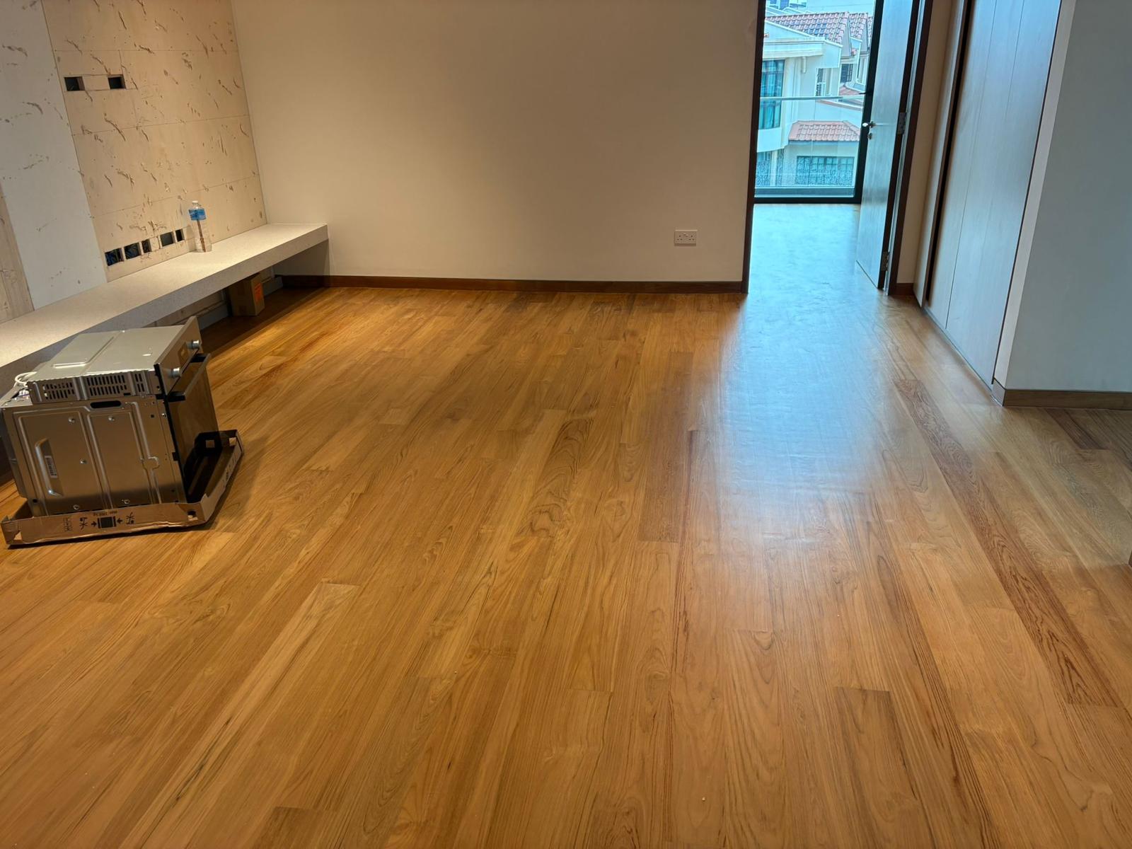 Teak Wood Parquet Flooring