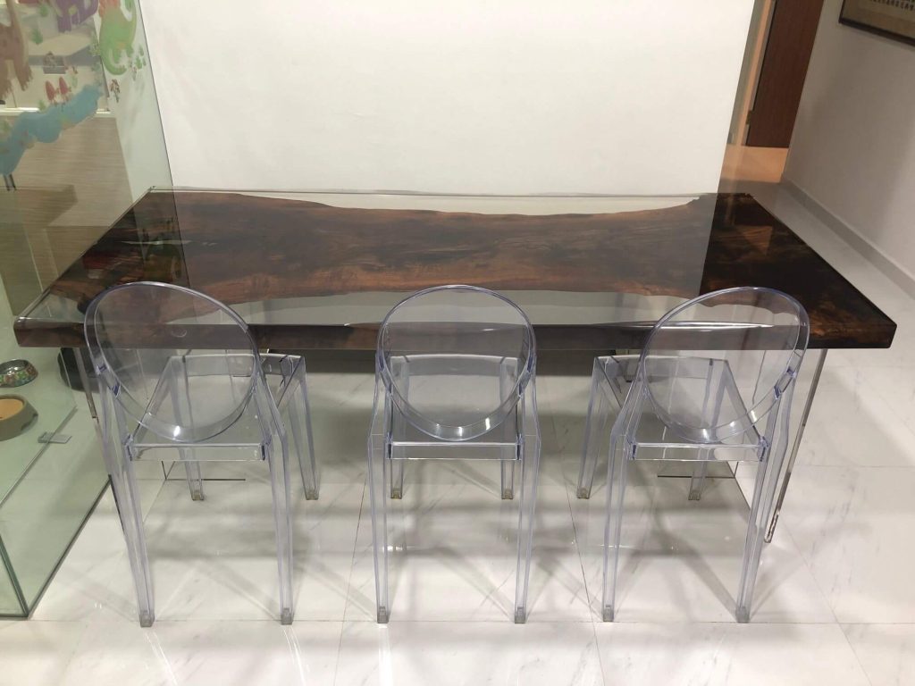 Black Walnut Epoxy Resin Table
